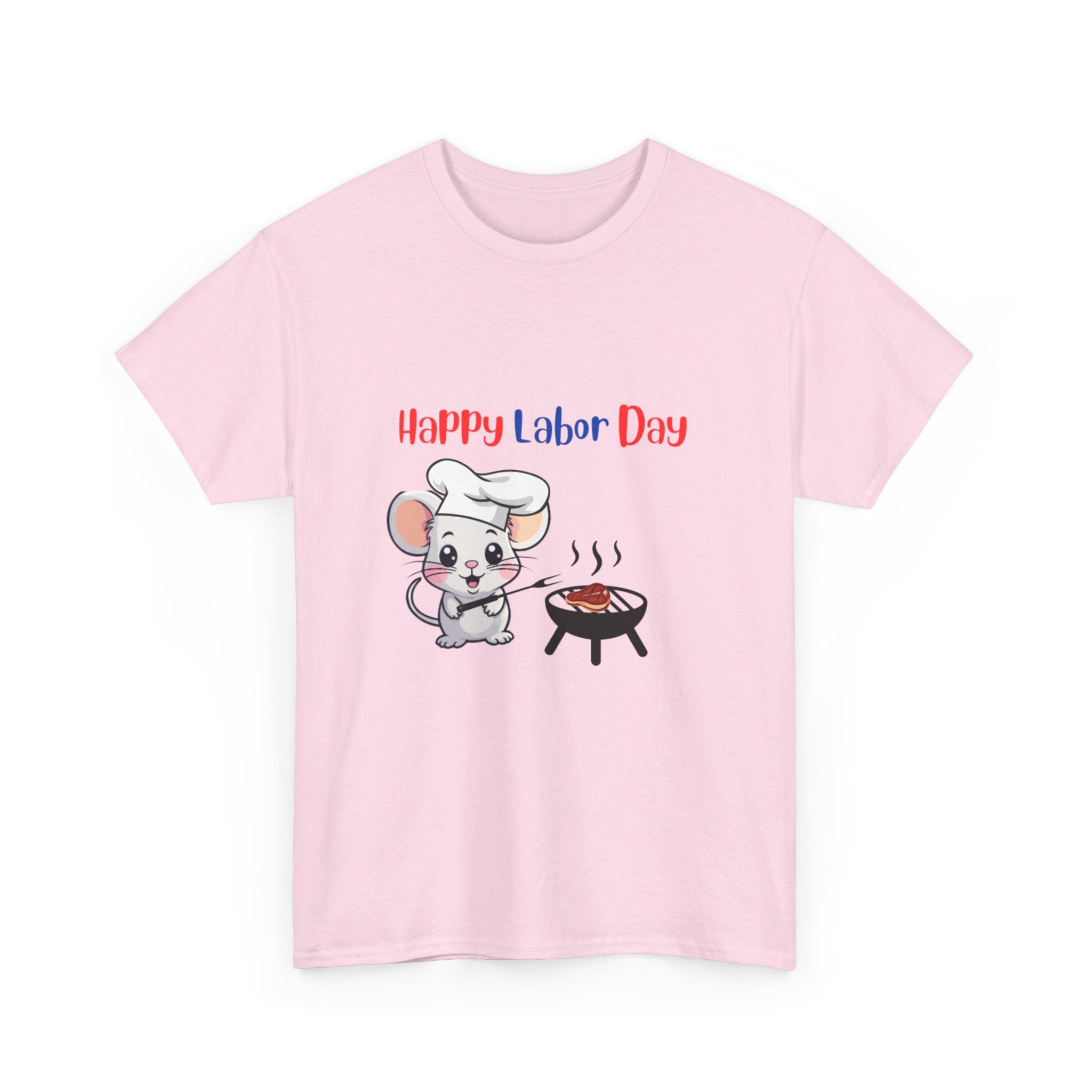 Labor Day Cookout Unisex Heavy Cotton Tee