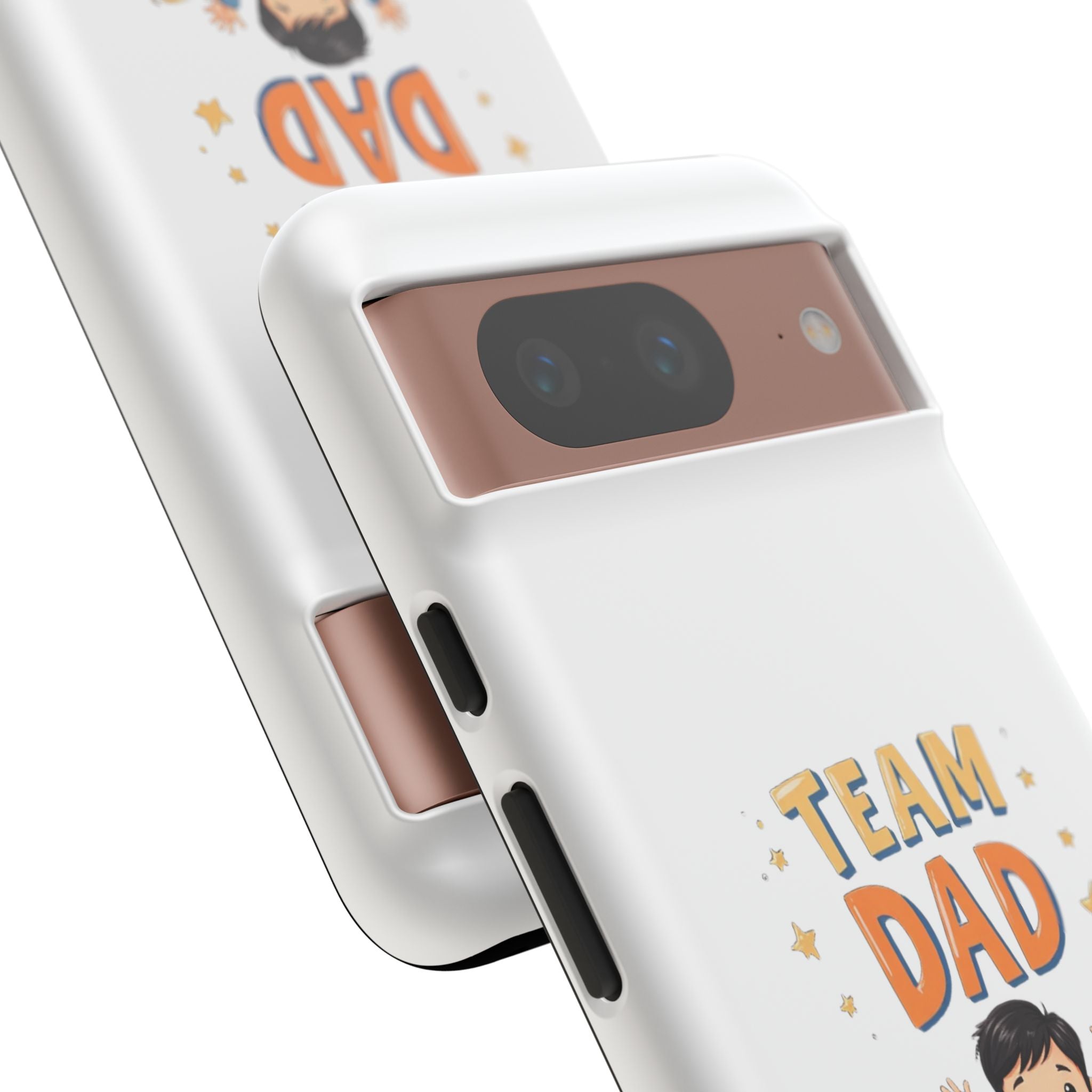Team Dad Phone Case, Fun Gift for Fathers, Durable Phone Protector, Cute Dad Team Merchandise, Father's Day Special