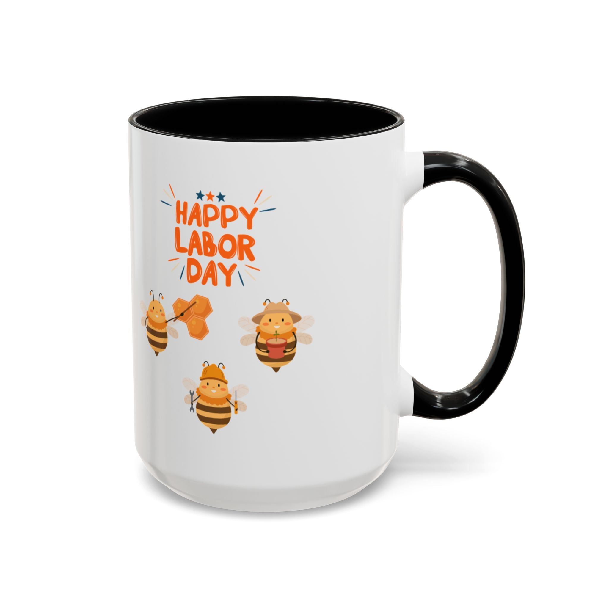 Bee Labor Day Accent Coffee Mug (11, 15oz)