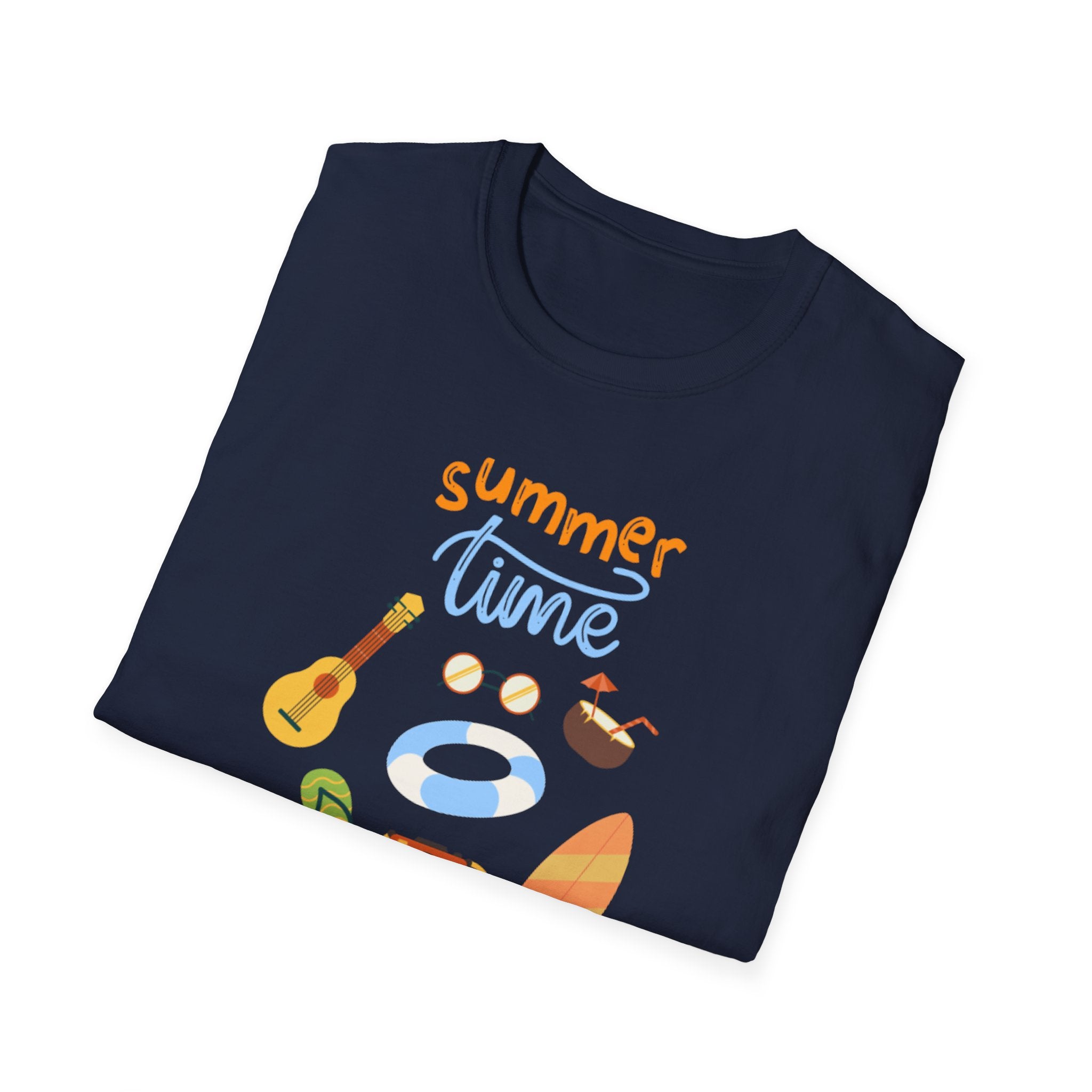 Summertime Fun Unisex Softstyle T-Shirt