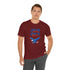 Land Of The Free Home Of The Brave Unisex Jersey Short Sleeve Tee