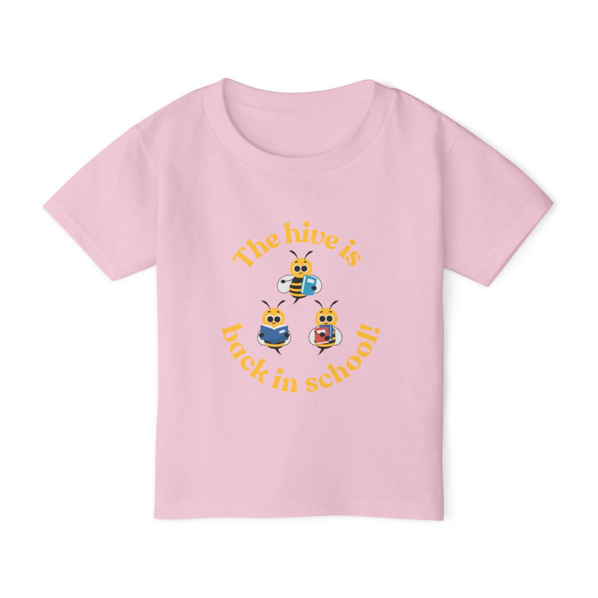 The Hive Is Back In School Heavy Cotton™ Toddler T-shirt