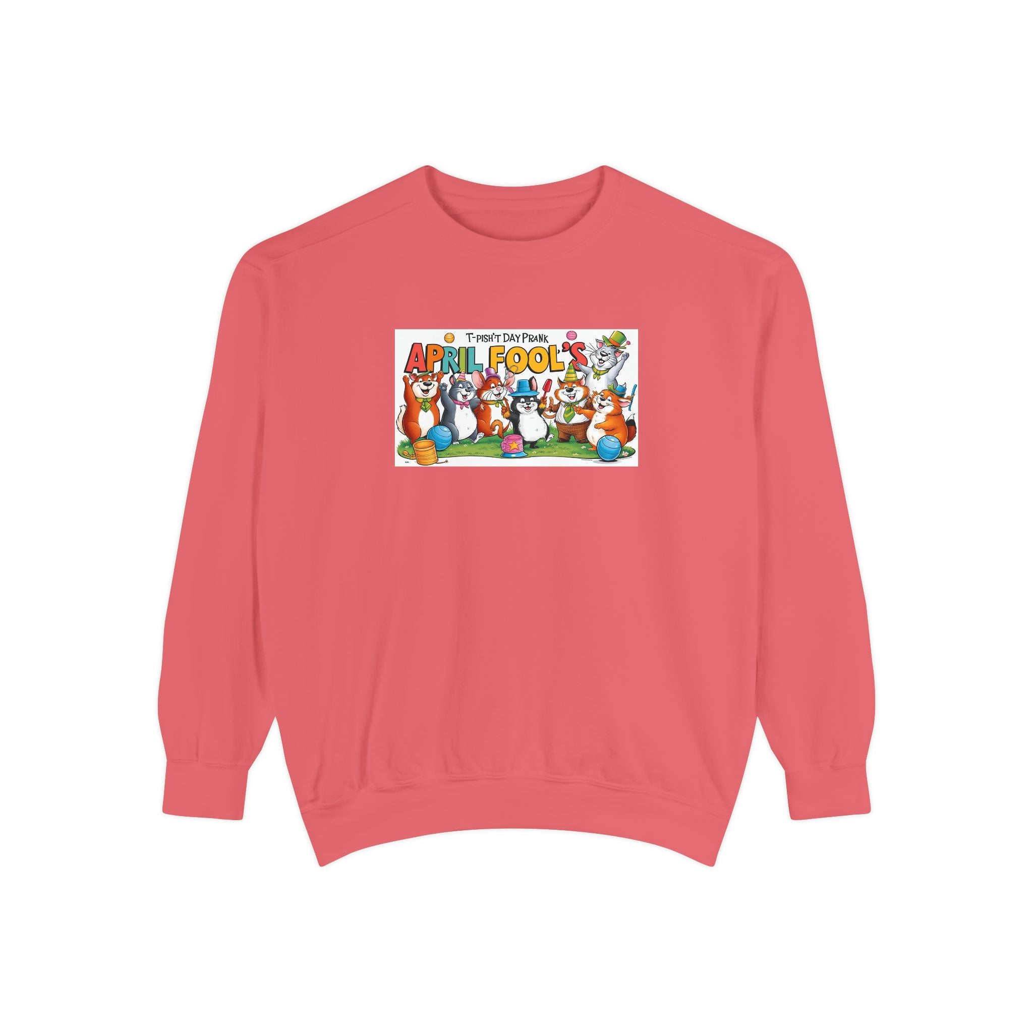 T-Pish'-T Day Prank Cartoon Sweatshirt