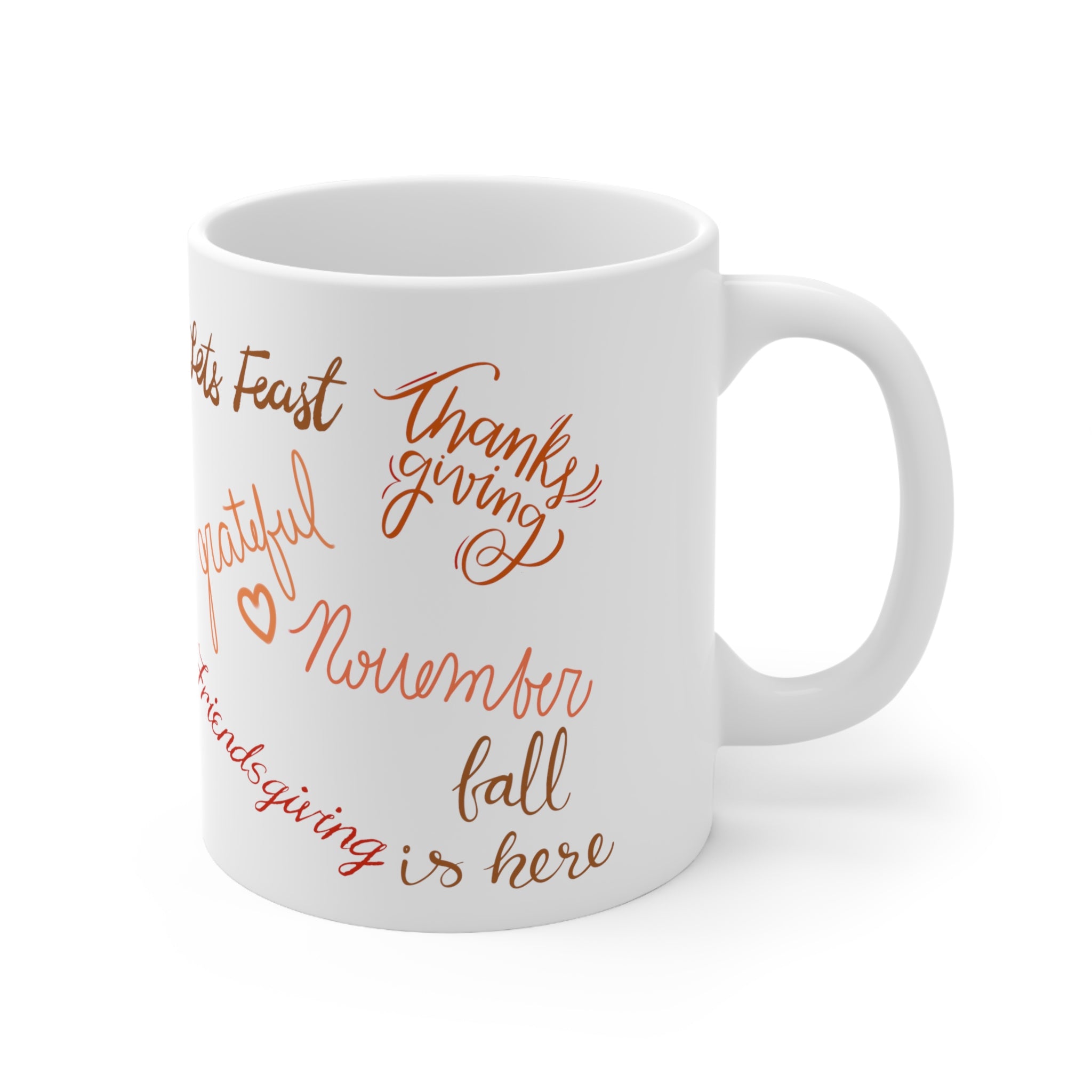 Thanksgiving Season Ceramic Mug 11oz