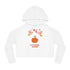 Pumpkin Season Women’s Cropped Hooded Sweatshirt