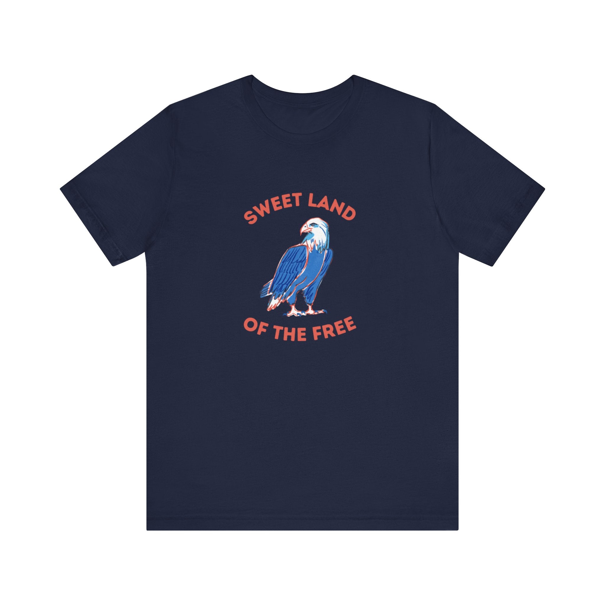 Sweet Land Of The Free Unisex Jersey Short Sleeve Tee