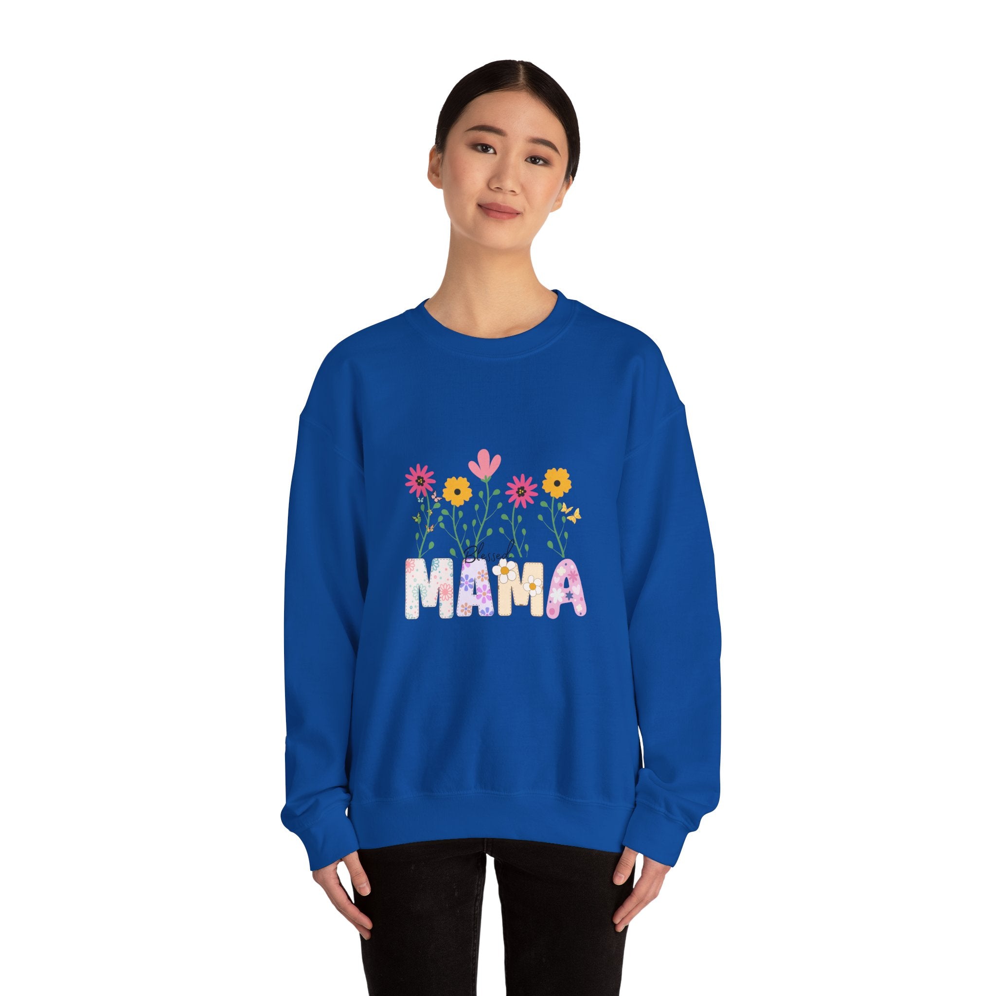Blessed Mama Crewneck Sweatshirt