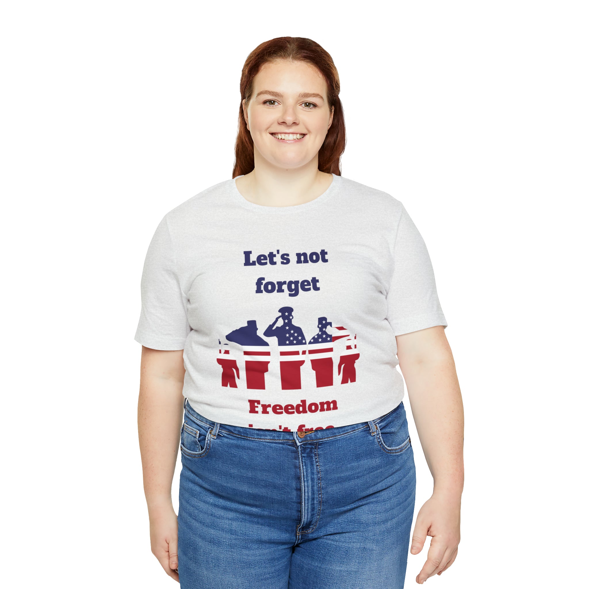 Memorial Day Freedom Is Not Free Unisex Jersey Short Sleeve Tee