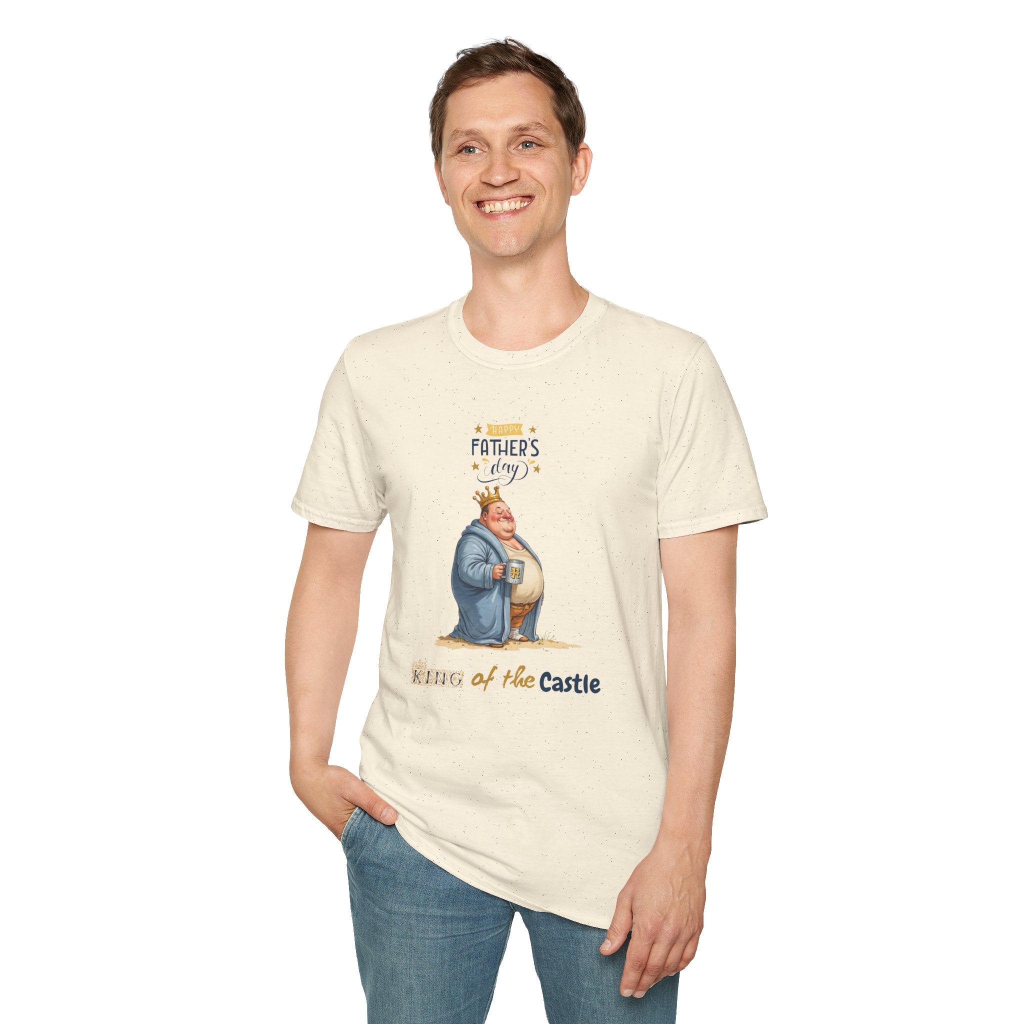 Father's Day King of the Castle T-Shirt, Unisex Tee