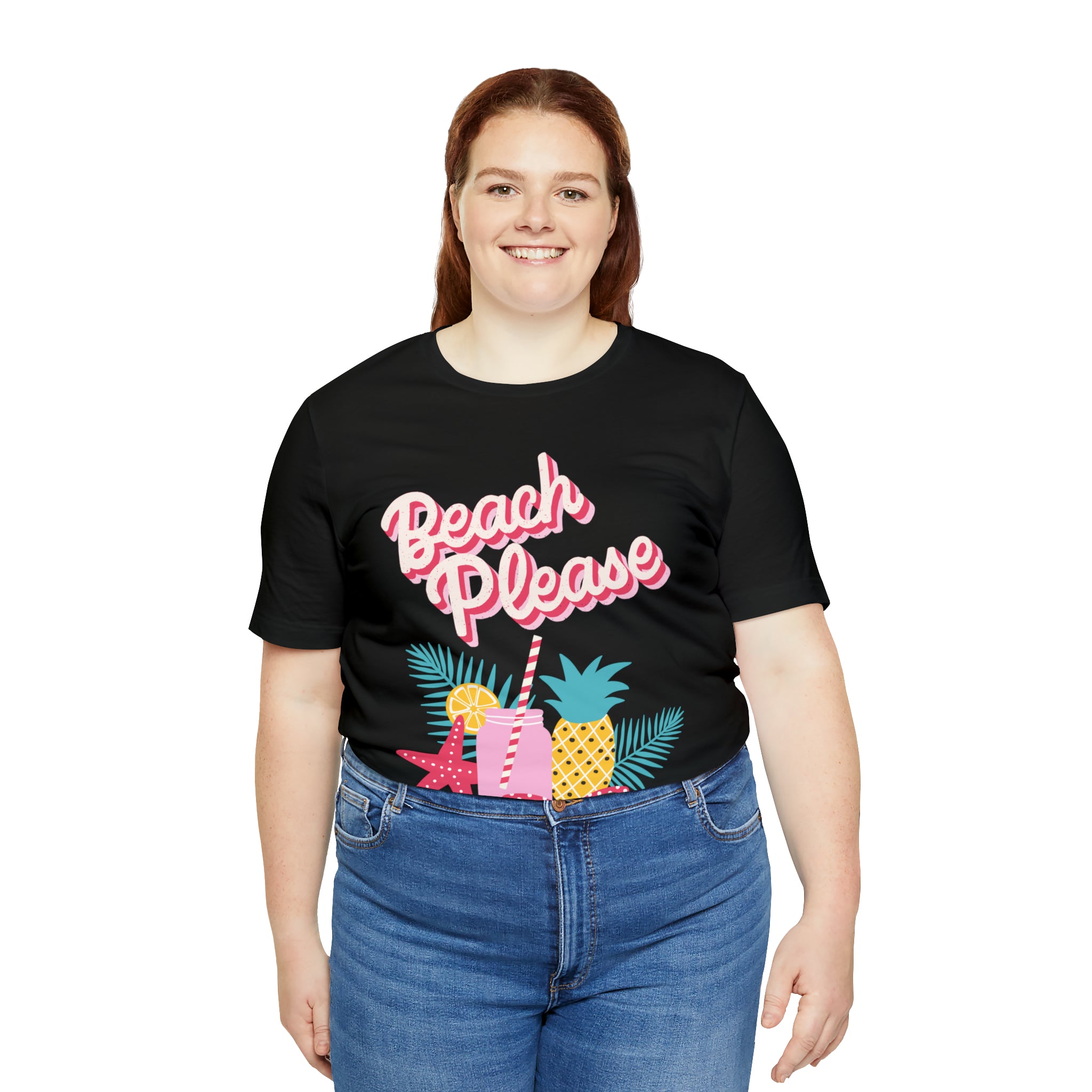Beach Please Unisex Jersey Short Sleeve Tee