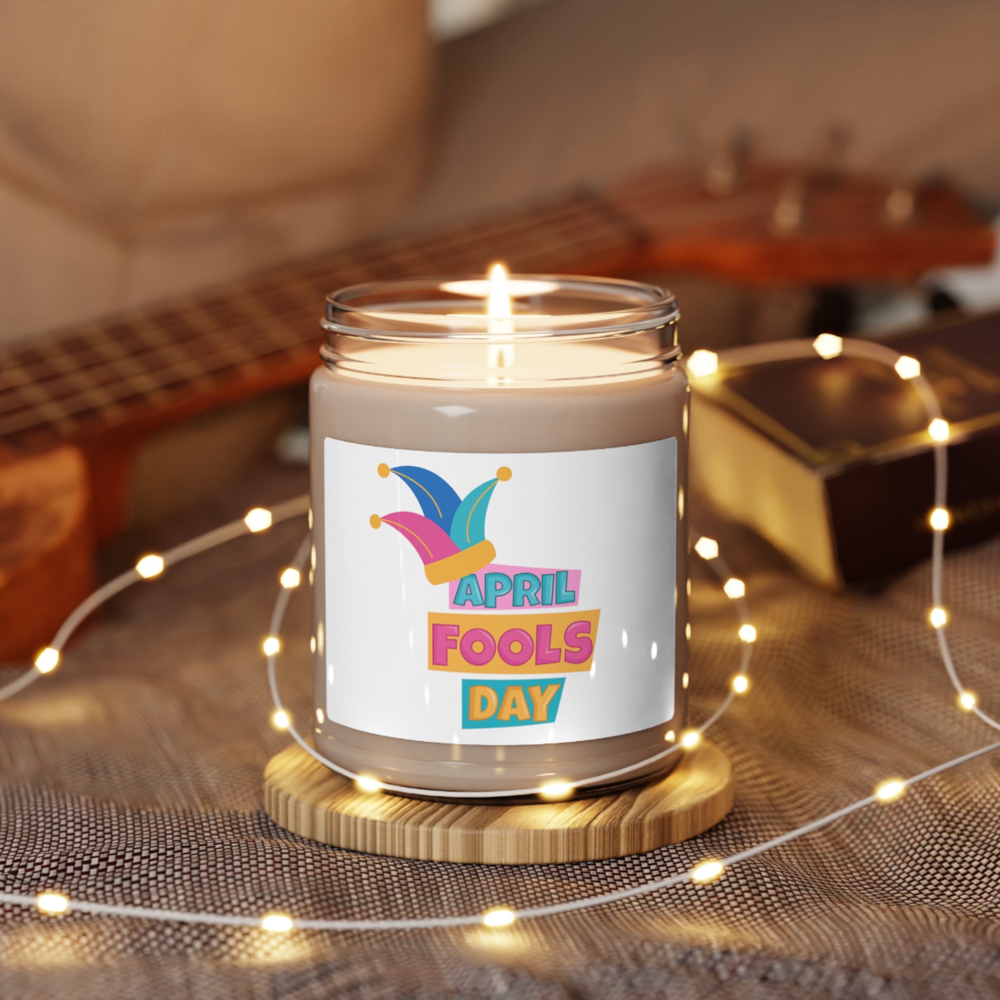 All Fool's Day Scented Soy Candle, 9oz