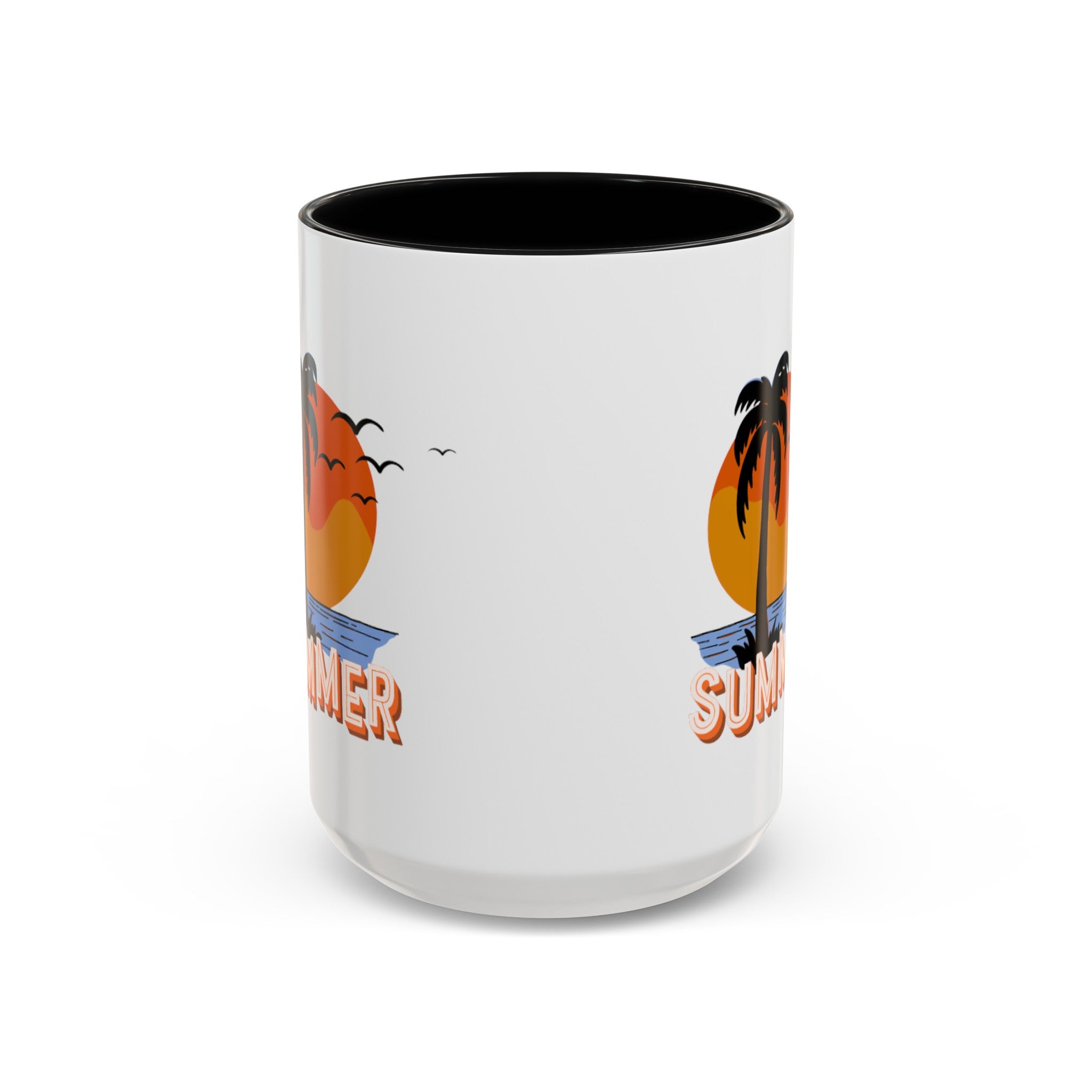 Summer Sunset Accent Coffee Mug (11, 15oz)