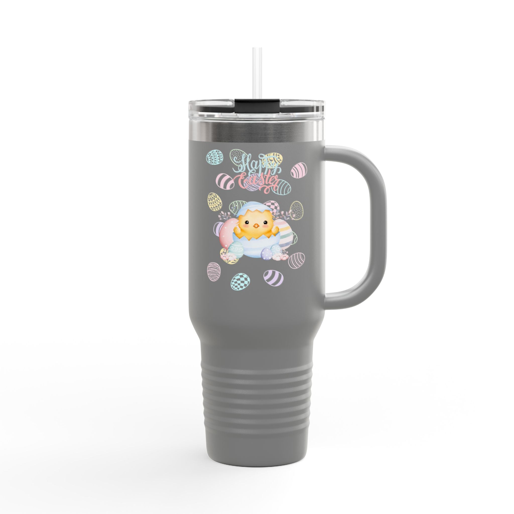 Chick Happy Easter Insulated Travel Mug - 40oz