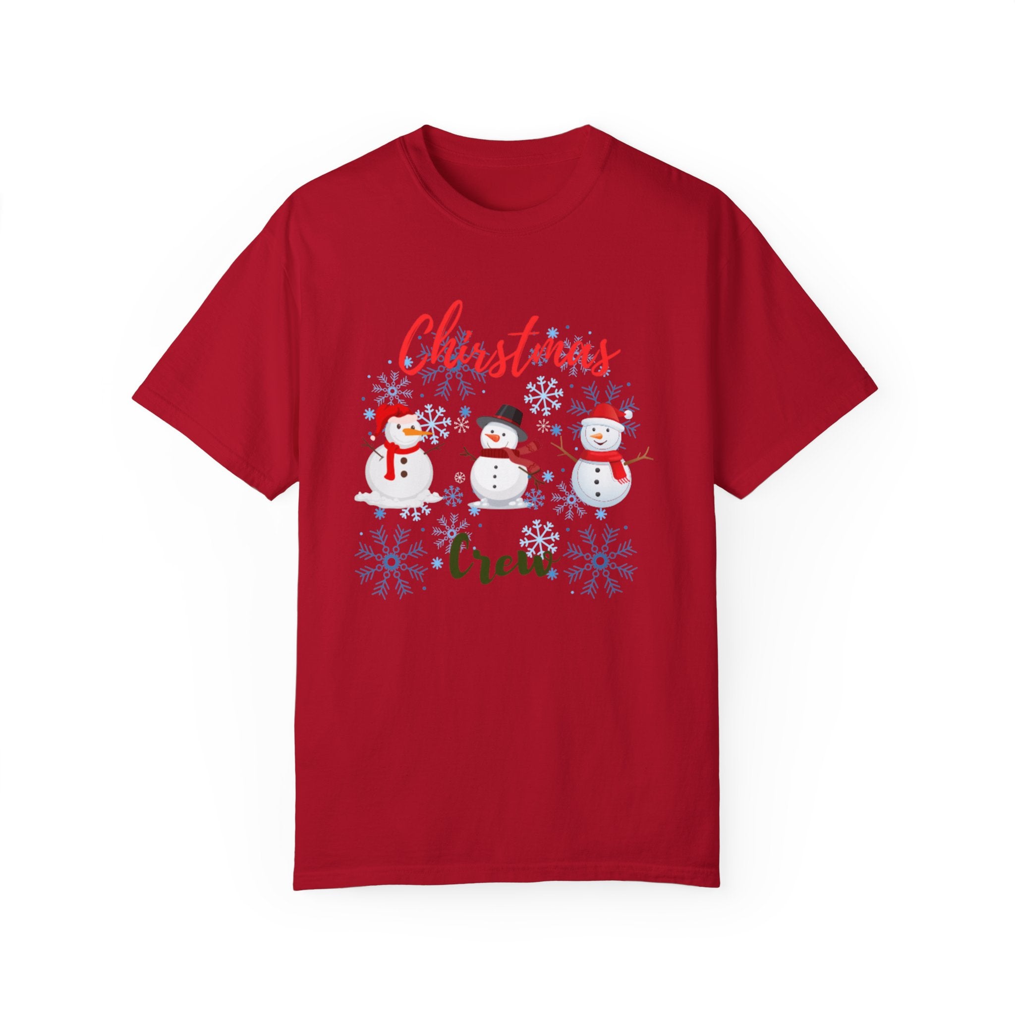 Christmas Crew Unisex Garment-Dyed T-shirt