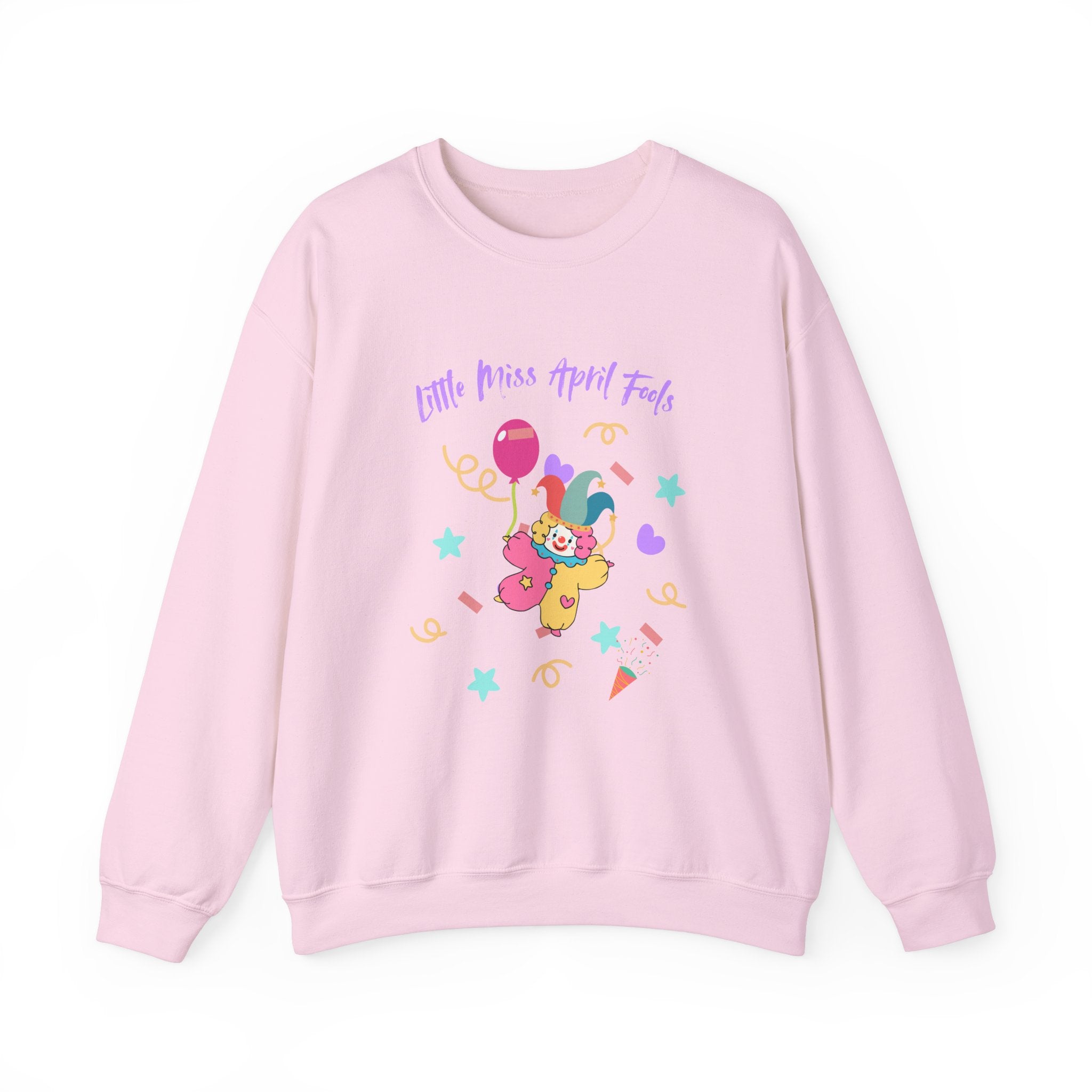 Little Miss April Fool's Day Unisex Heavy Blend™ Crewneck Sweatshirt
