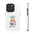 Happy Father's Day Big Cat Tough Phone Cases