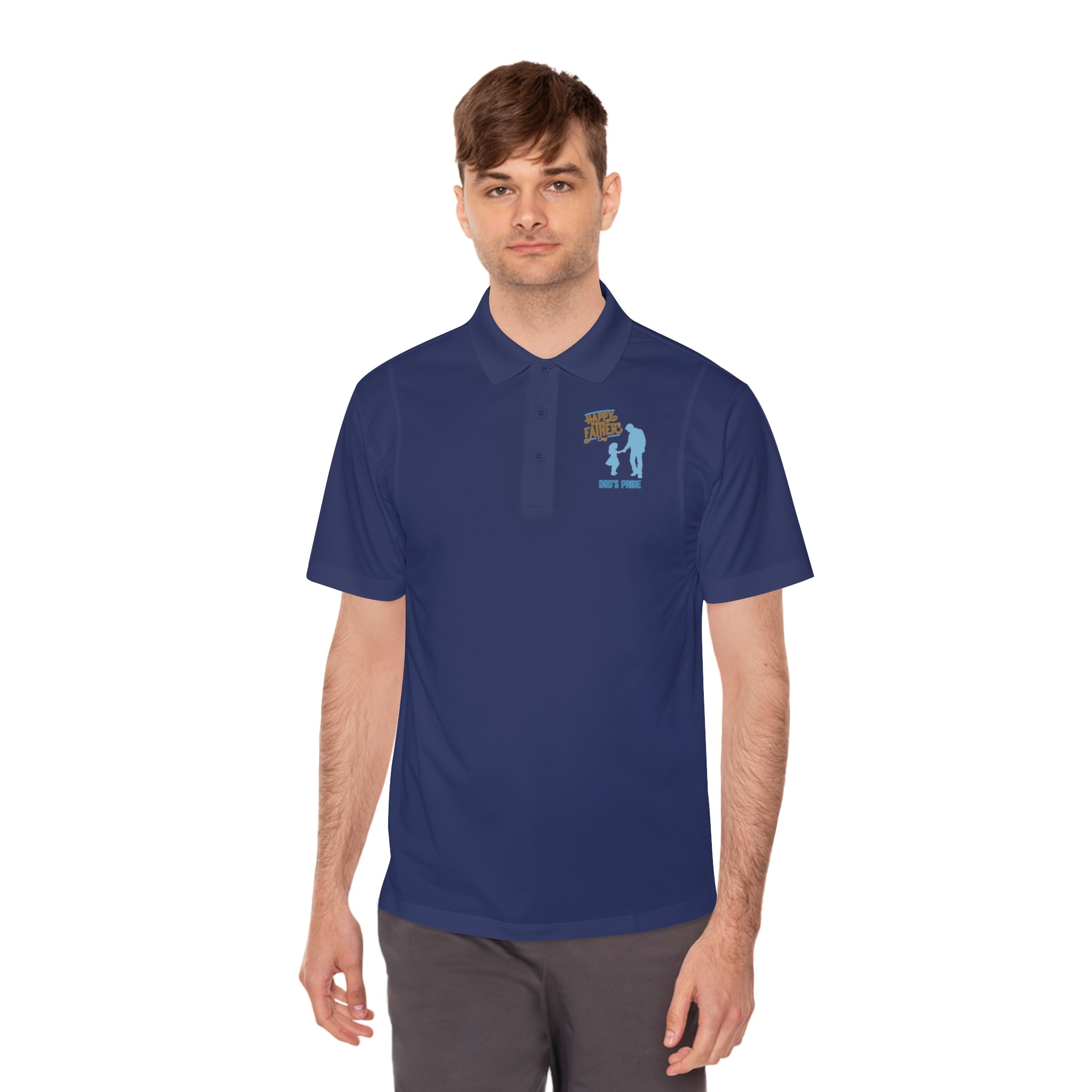 Dad's Pride Men's Sport Polo Shirt