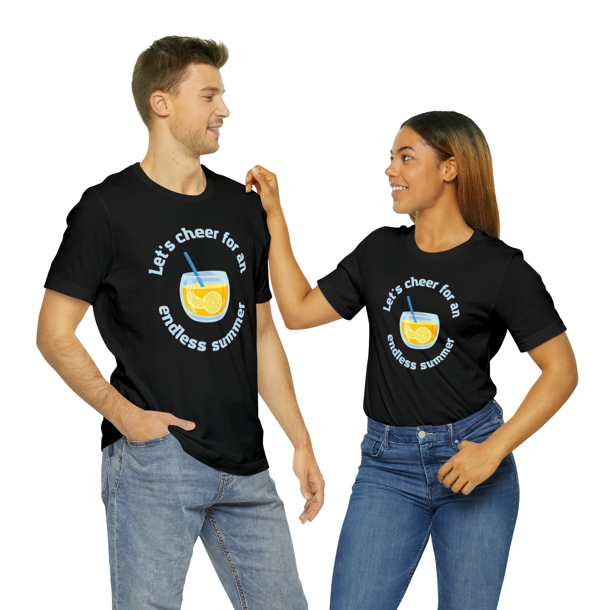 Let's  Cheer For An Endless Summer Unisex Jersey Short Sleeve Tee