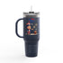 Uncle Sam Happy 4th of July Insulated Travel Mug, 40oz