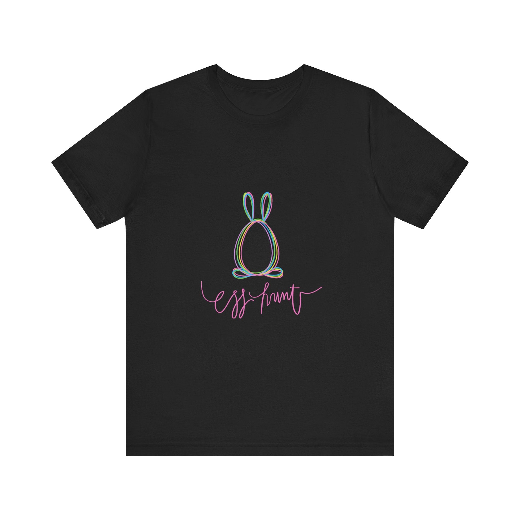 Egg Hunt Unisex Jersey Short Sleeve Tee