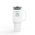 Kiss Me I'm Irish Cat Insulated Travel Mug - 40oz