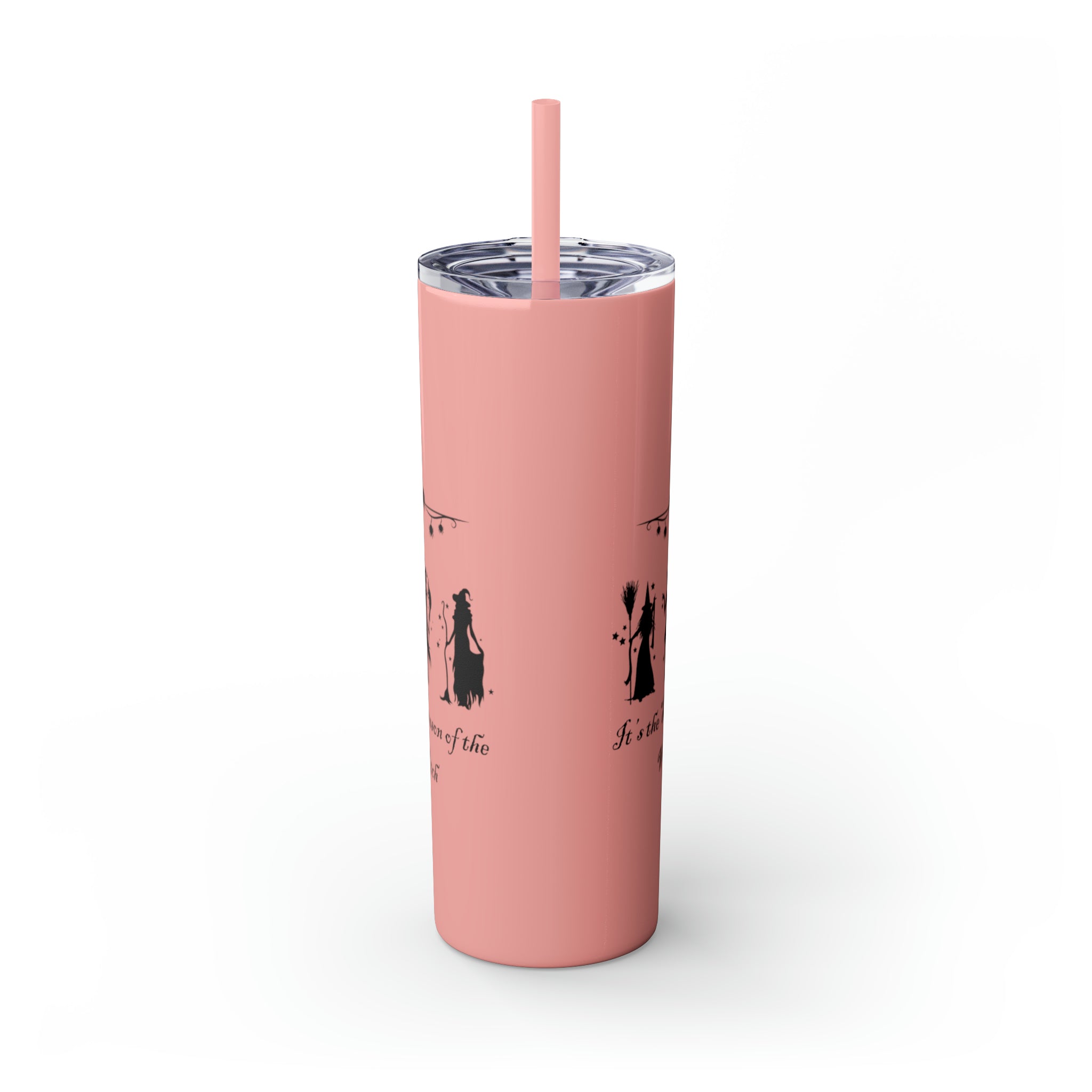 It's The Season of the Witch Skinny Tumbler with Straw, 20oz