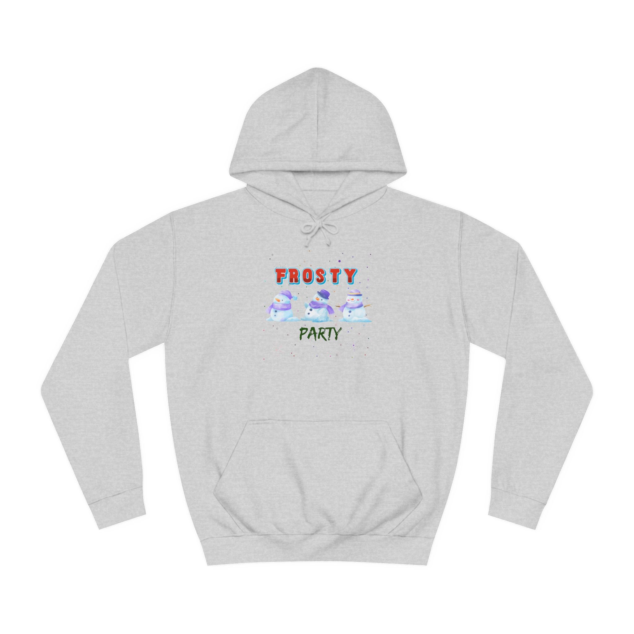 Frosty Party Unisex College Hoodie