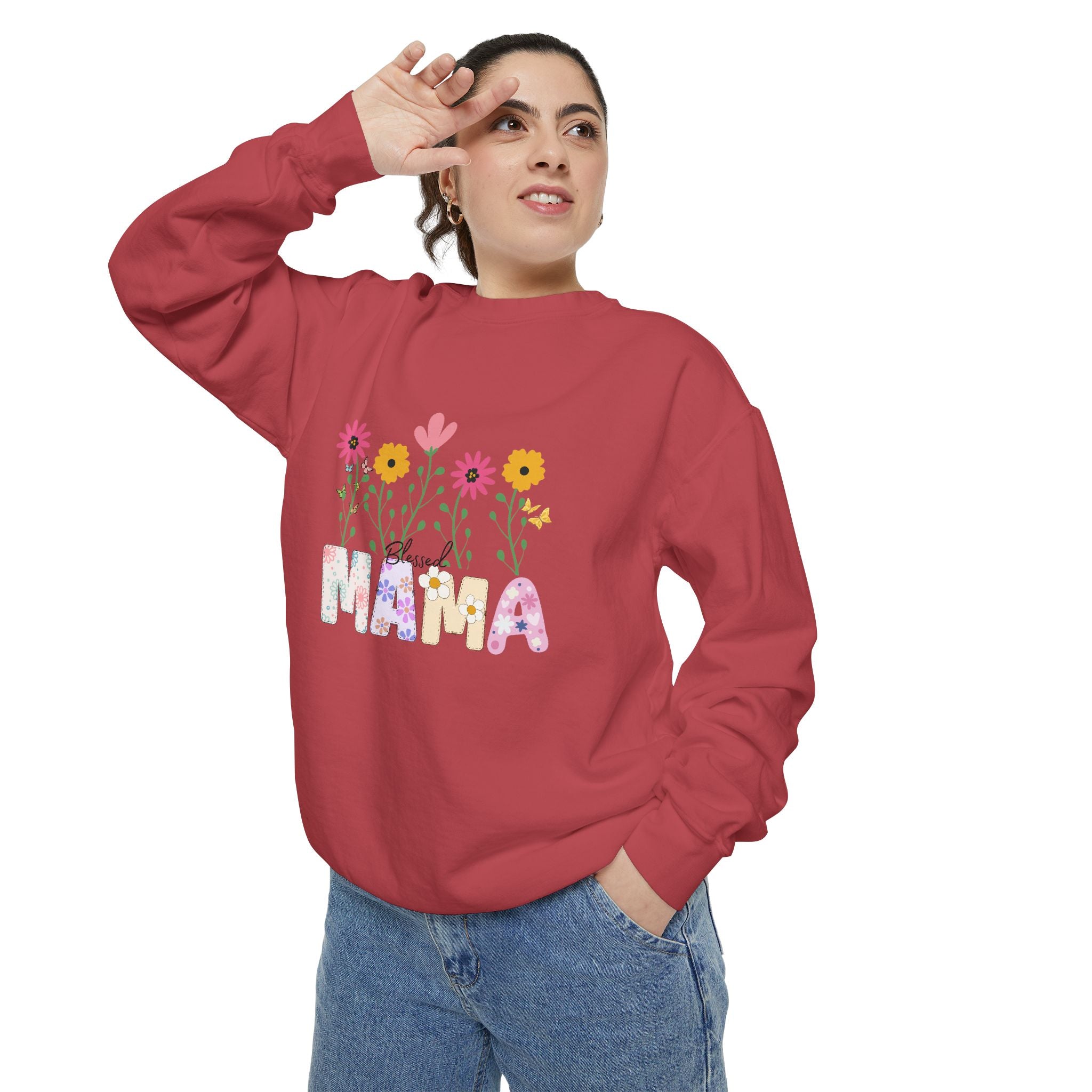 Blessed Mama Unisex Sweatshirt