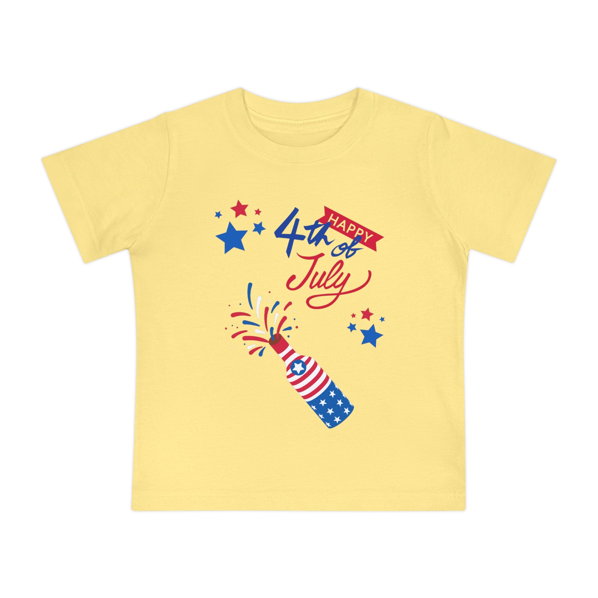 Happy 4th Of July Celebration Baby Short Sleeve T-Shirt