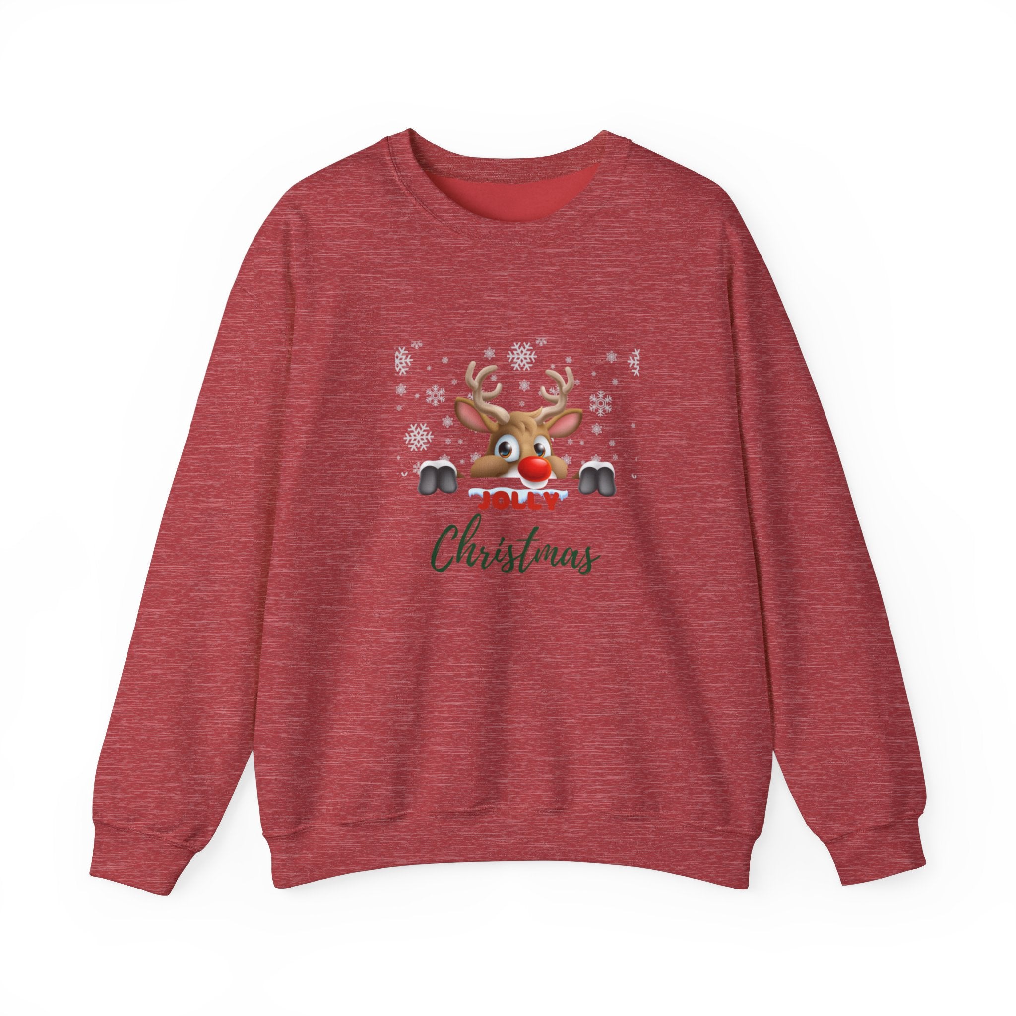 Jolly Christmas Unisex Heavy Blend™ Crewneck Sweatshirt