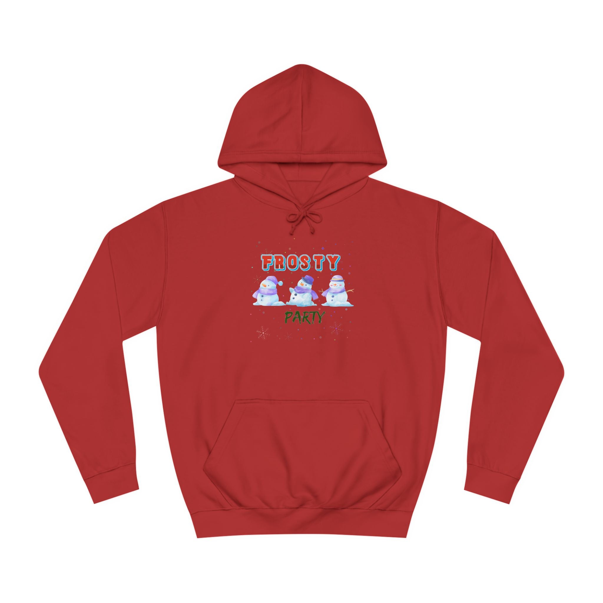 Frosty Party Unisex College Hoodie