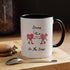 Lovers On The Loose Accent Coffee Mug (11, 15oz)