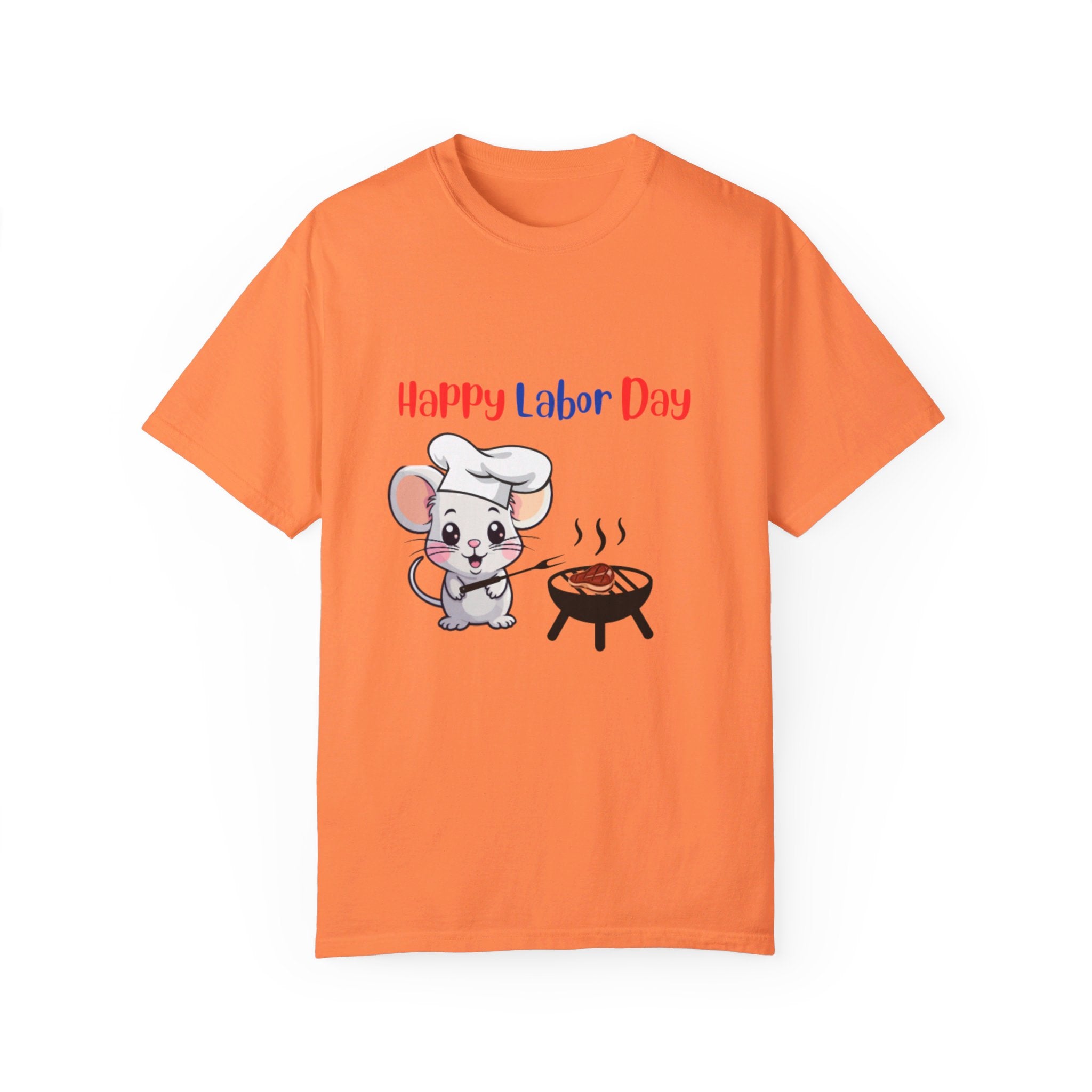 Labor Day Cookout Unisex Garment-Dyed T-shirt