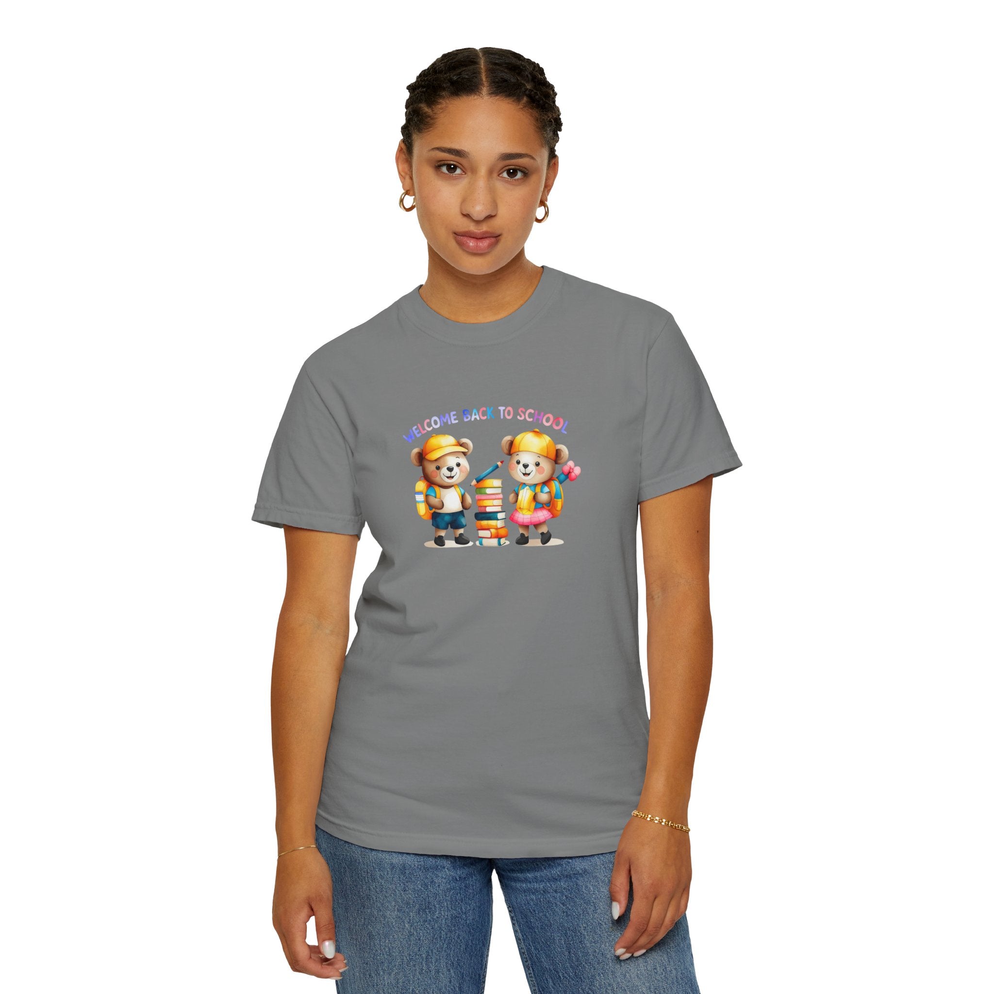Welcome Back to School Unisex Garment-Dyed T-Shirt