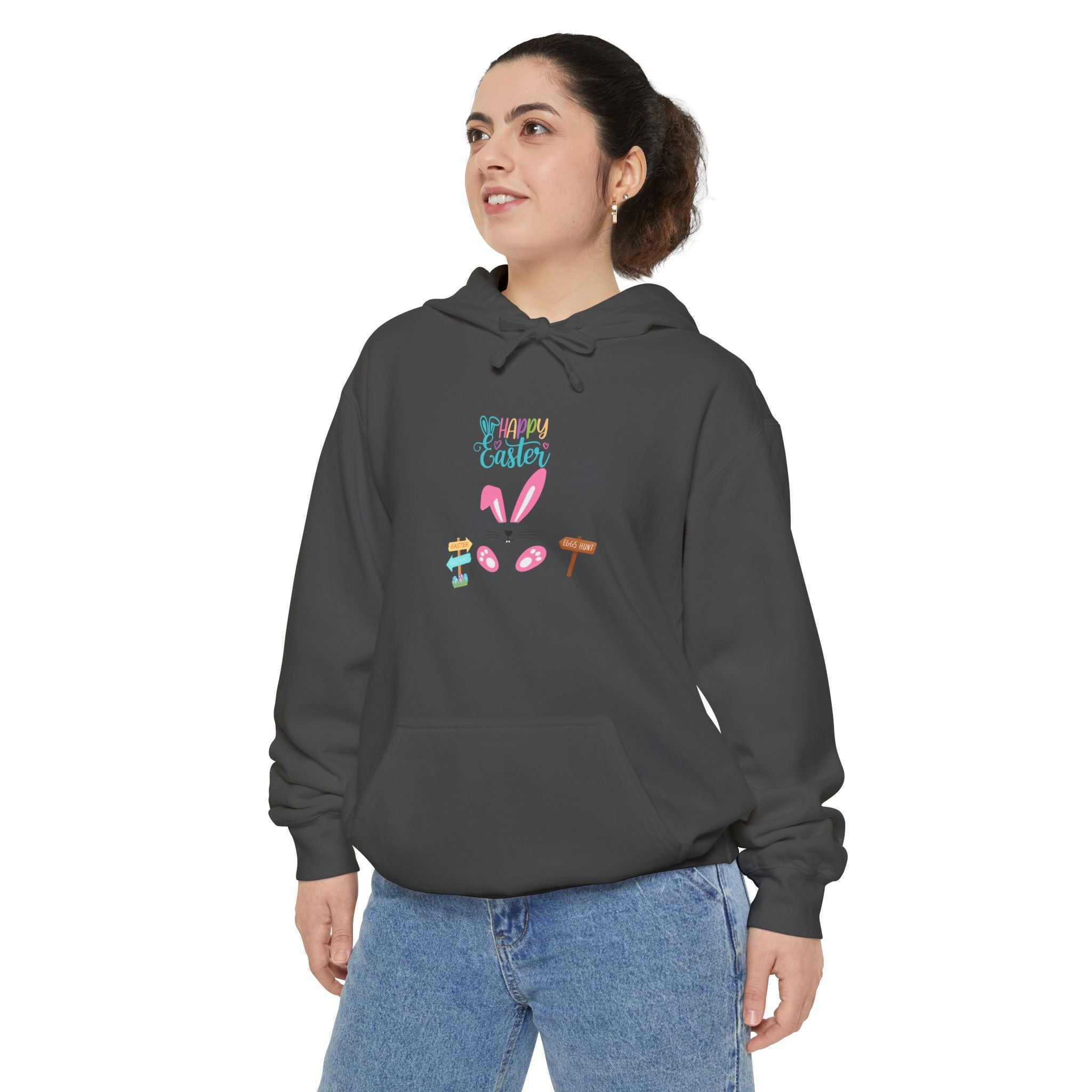 Follow Me To Hunt Unisex Garment-Dyed Hoodie