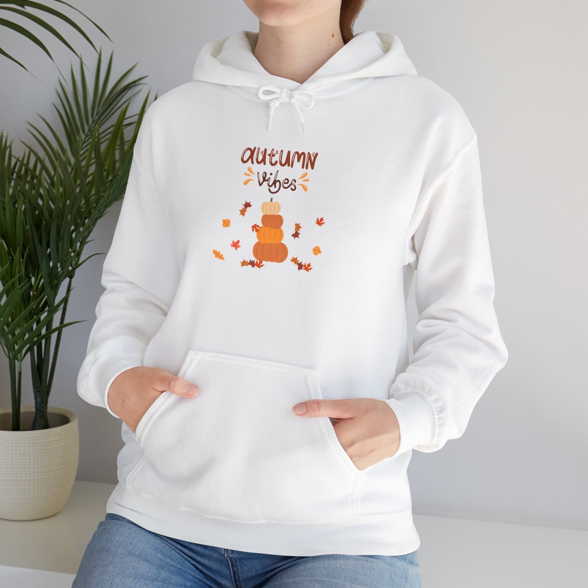 Autumn Vibes Unisex Heavy Blend™ Hooded Sweatshirt