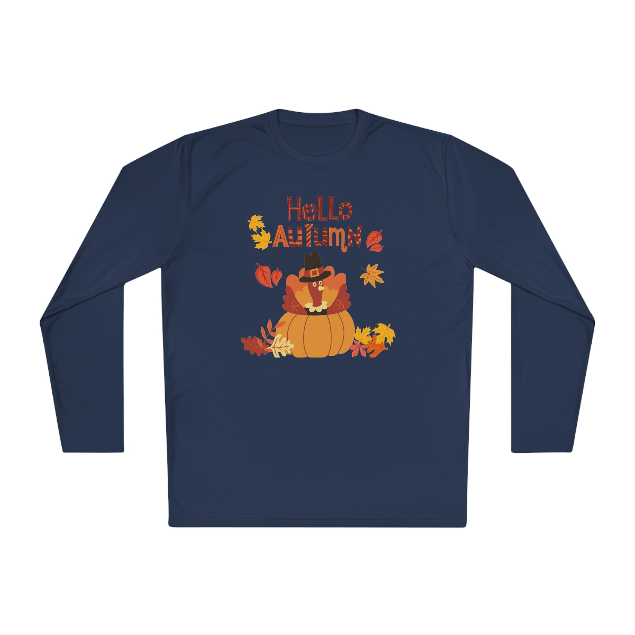 Hello Autumn Unisex Lightweight Long Sleeve Tee