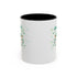 Kiss Me I'm Irish Cat  Accent Mug