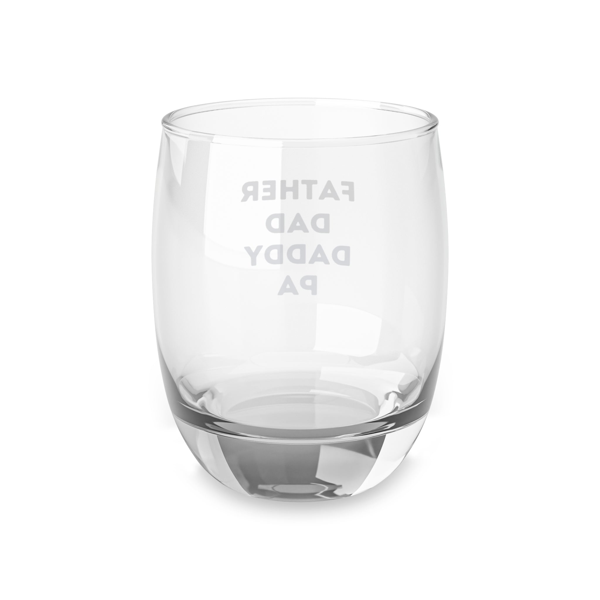 Father Dad Daddy Pa Whiskey Glass