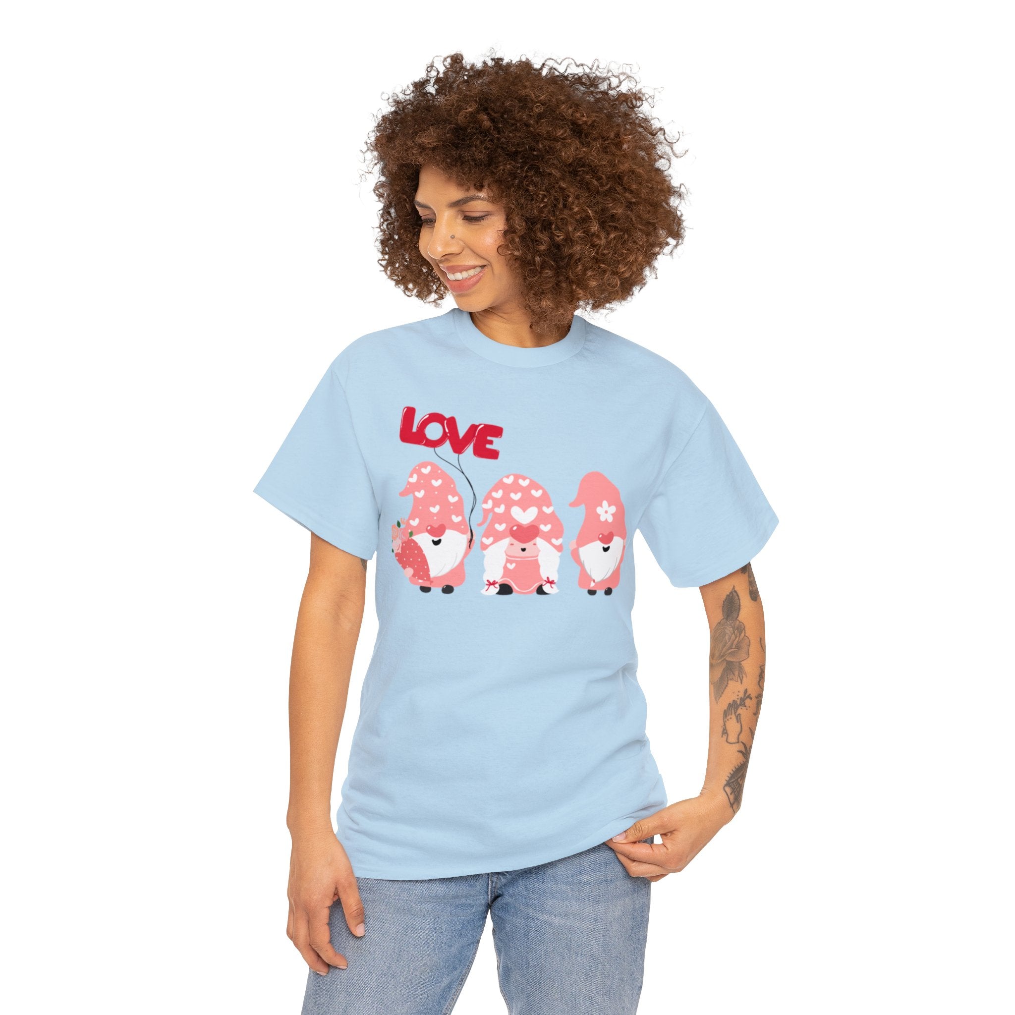 Love Gnome Day Unisex Heavy Cotton Tee