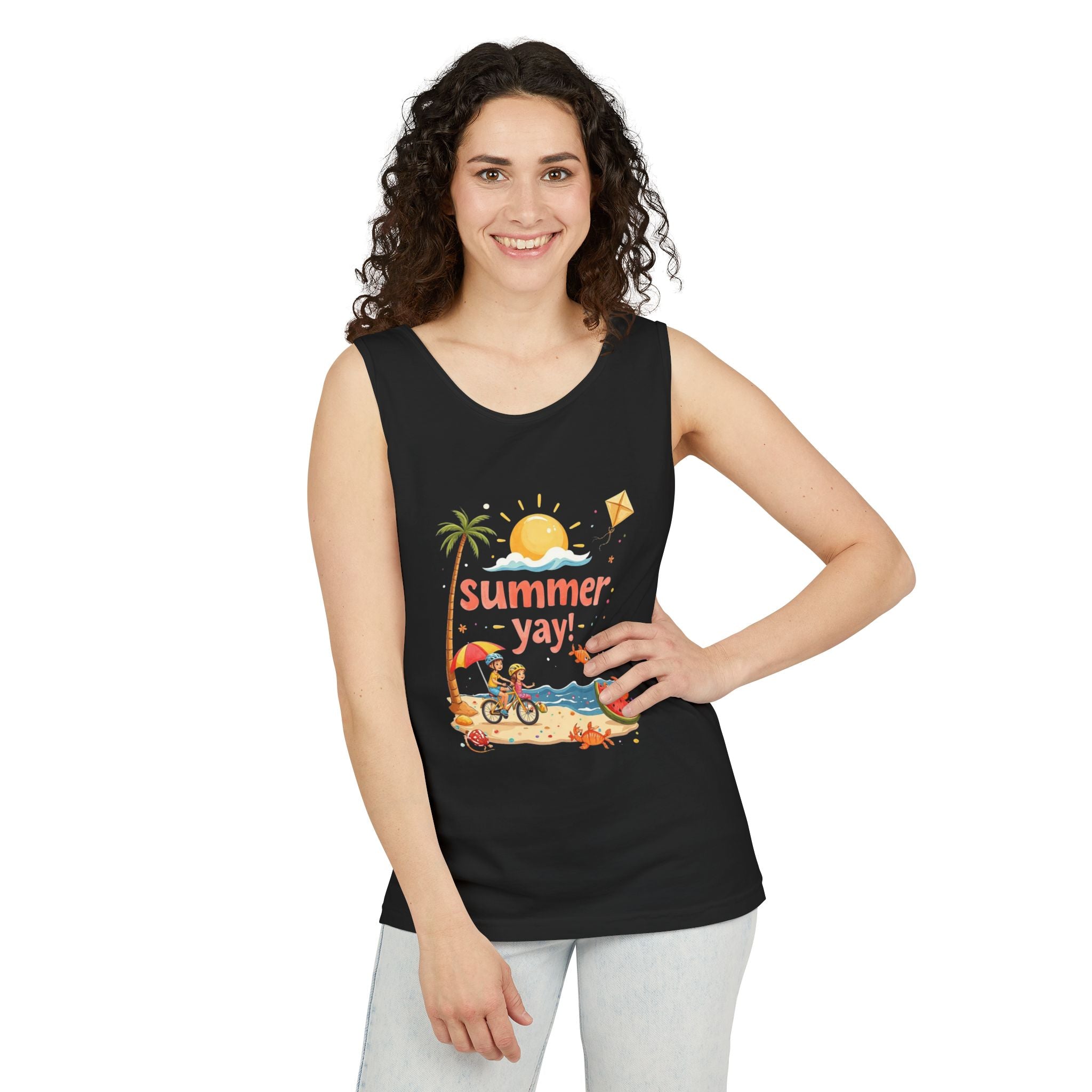 Summer Yay! Unisex Tank Top