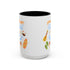 Summertime Fun Accent Coffee Mug (11, 15oz)