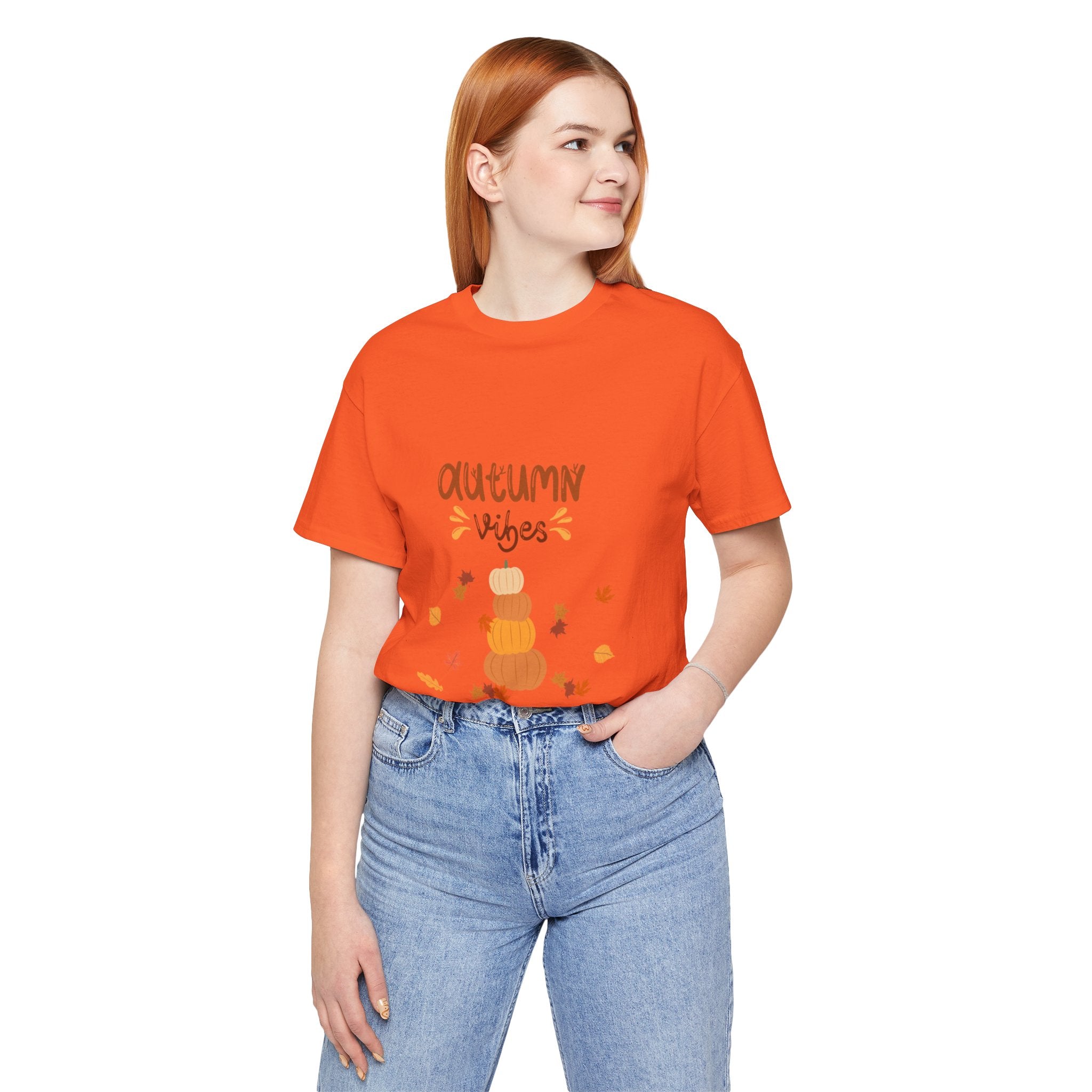 Autumn Vibes Unisex Jersey Short Sleeve Tee