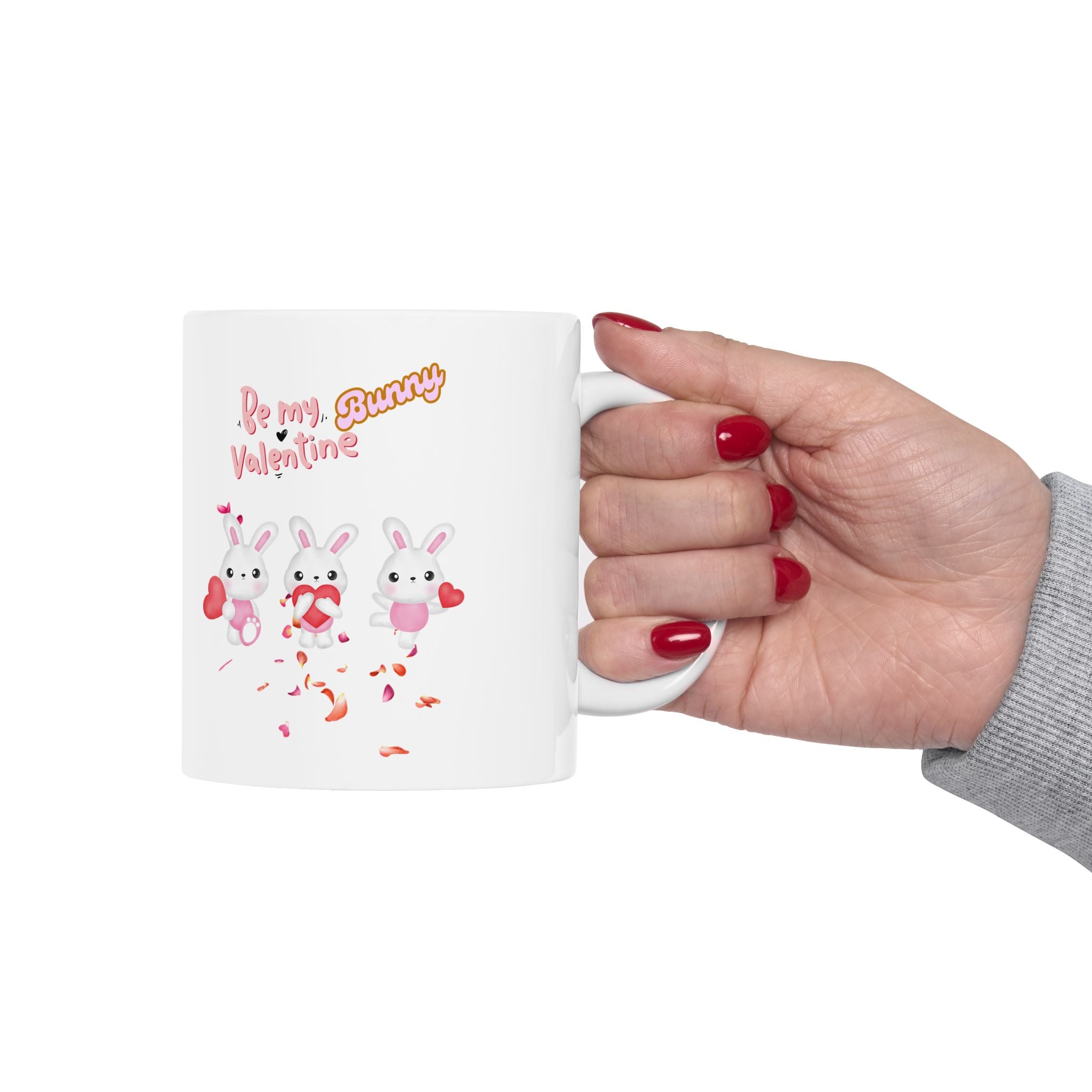 My Bunny Valentine Ceramic Mug, (11oz, 15oz)
