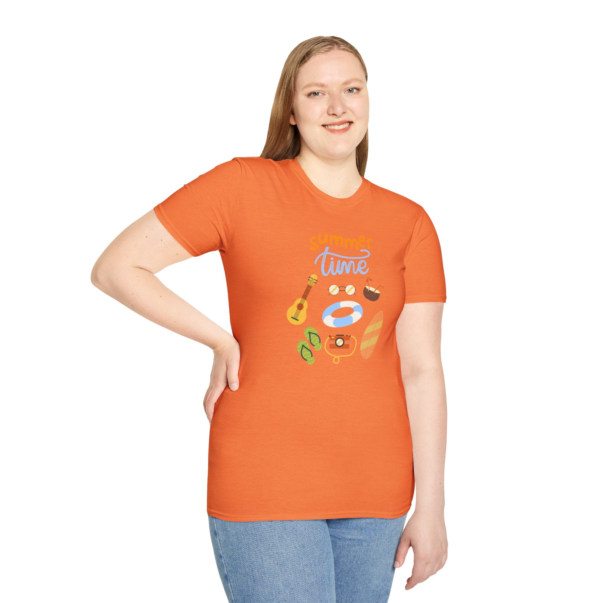 Summertime Fun Unisex Softstyle T-Shirt