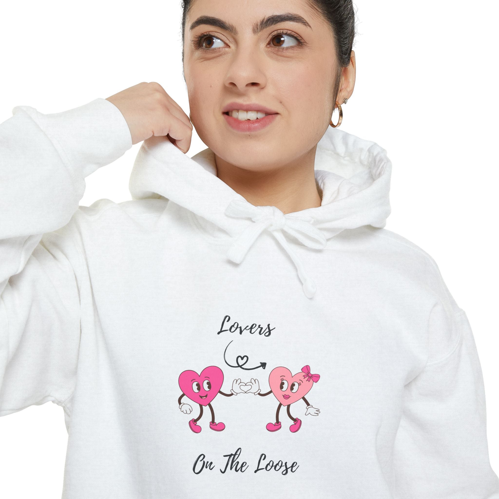 Lovers On The Loose Unisex Garment-Dyed Hoodie