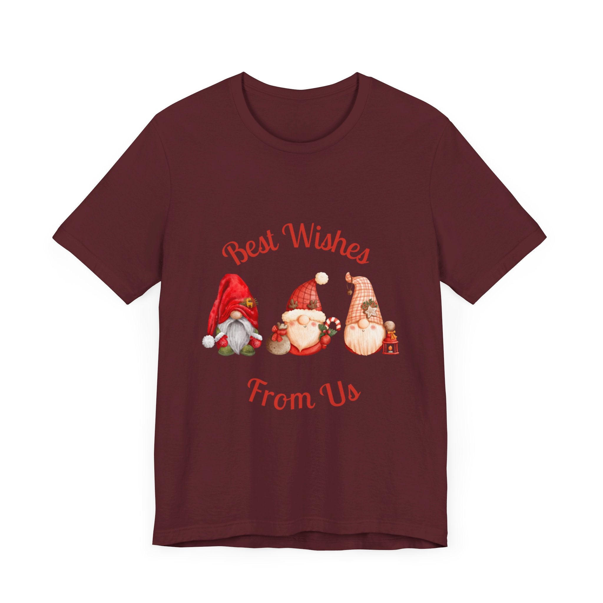 Gnome Best Wishes Unisex Jersey Short Sleeve Tee