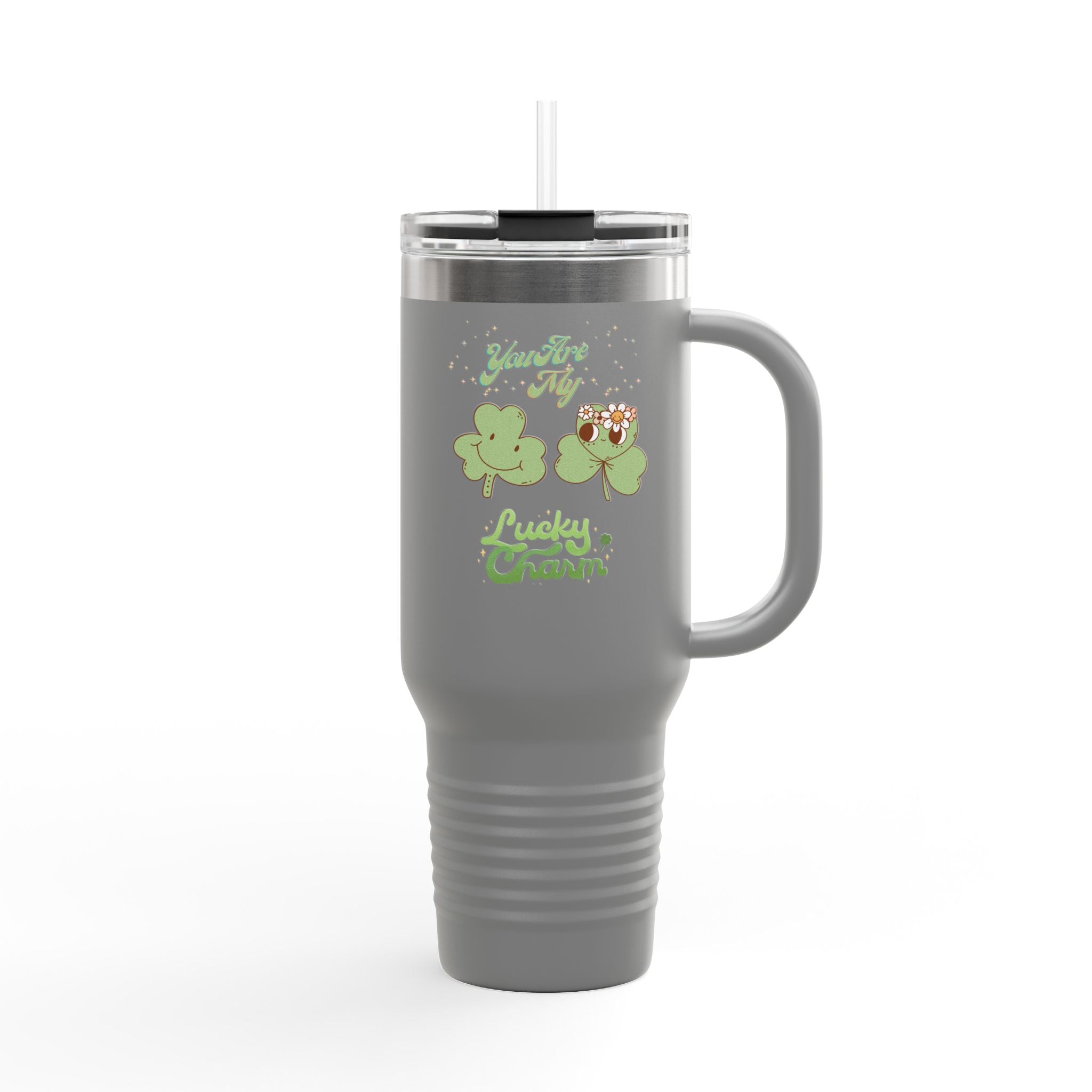 You’re My Lucky Charm Insulated Travel Mug - 40oz St. Patrick's Day Drinkware