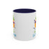 Hello Summer Fun Accent Coffee Mug (11, 15oz)