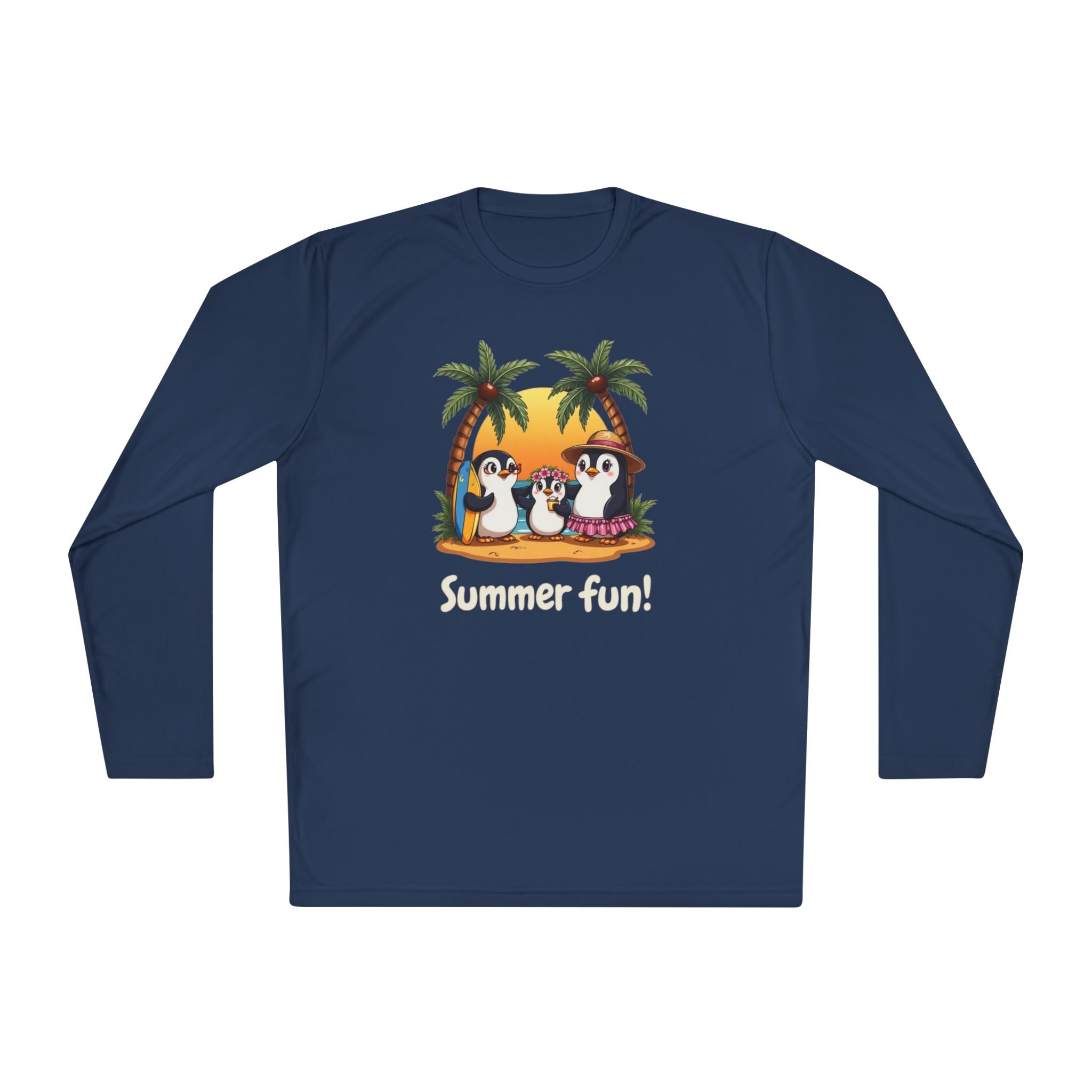 Summer Fun Unisex Lightweight Long Sleeve Tee